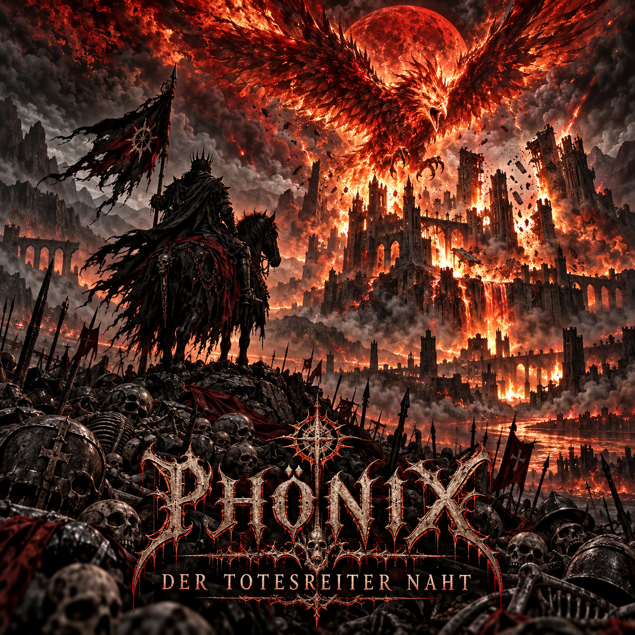 Cover von PHÖNIX – DER TOTESREITER NAHT