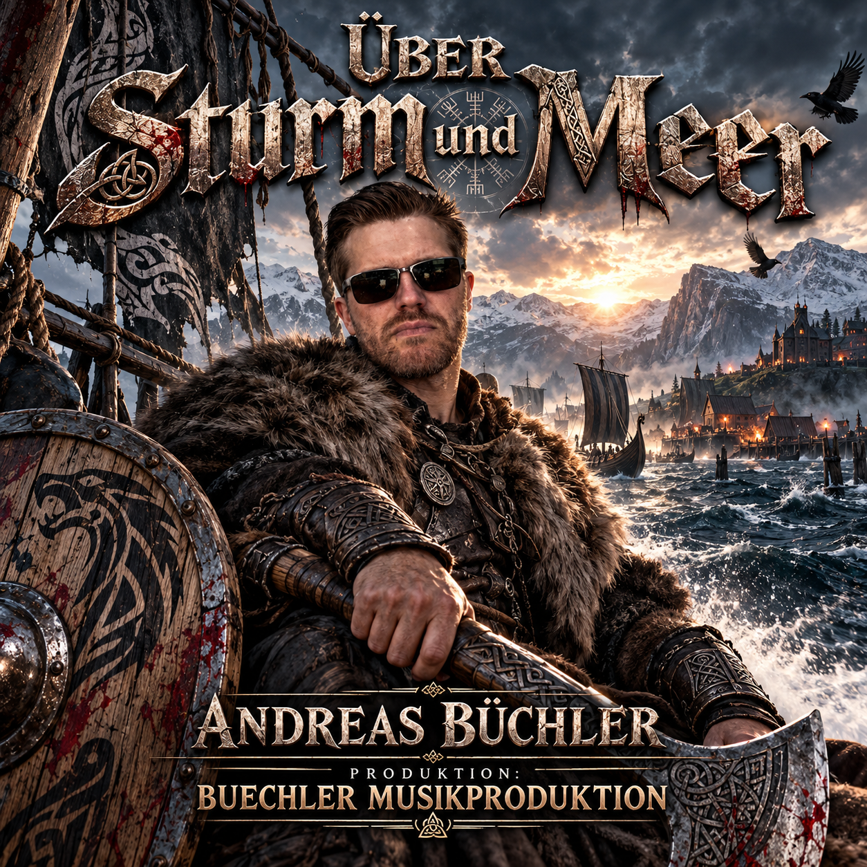 Cover von Über Sturm und Meer